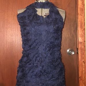 Women’s navy blue dress